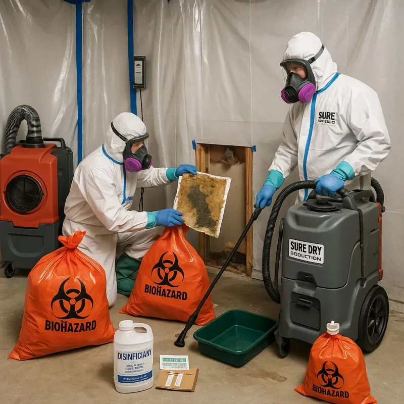 Contaminated Water Handling Protocols process in Rolling Hills, CA
