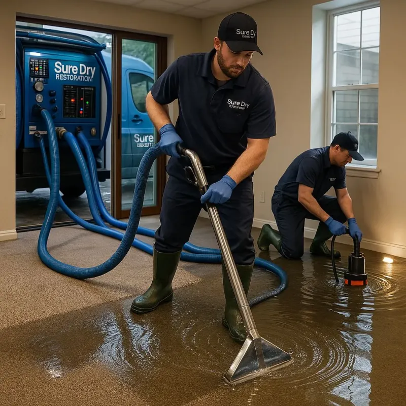Water Extraction and Removal process in Rolling Hills, CA